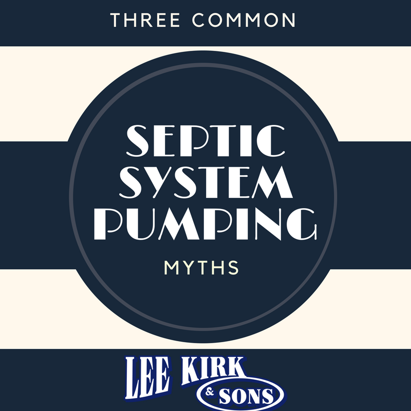 Three Common Septic System Pumping Myths