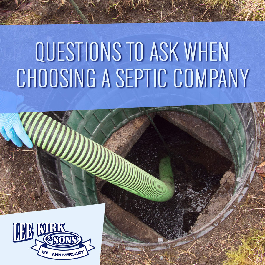 Questions to Ask When Choosing a Septic Company