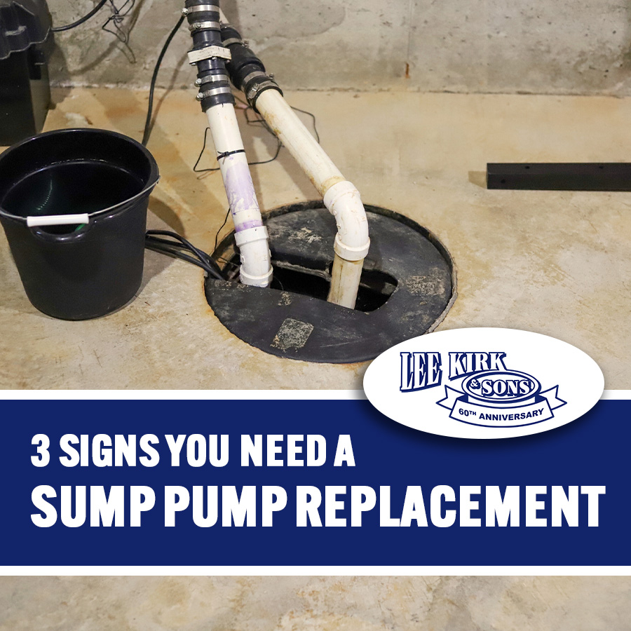 3 Signs You Need a Sump Pump Replacement