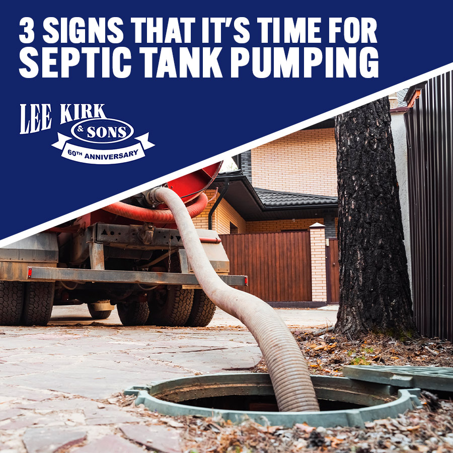 Signs That it is Time for Septic Tank Pumping
